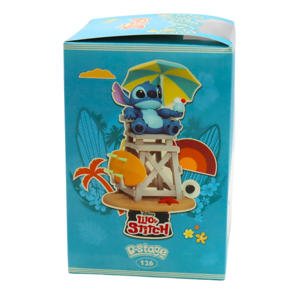 Disney D-Stage PVC Diorama Stitch Summer Vibe 16 cm